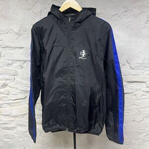 Ralph Lauren RLX Jacket Mens L Black Performance Golf Track Full Zip Hoodie
